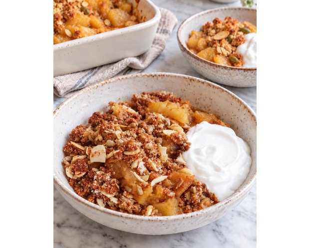 Apple & Ginger Crumble
