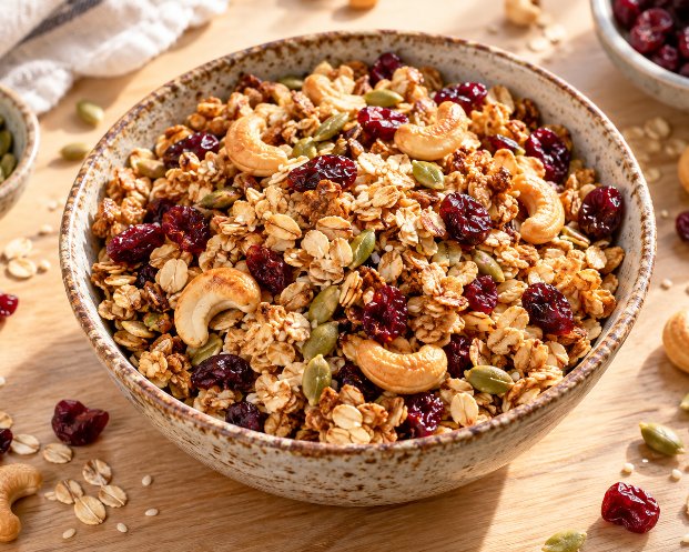 Golden Cranberry Cashew Granola