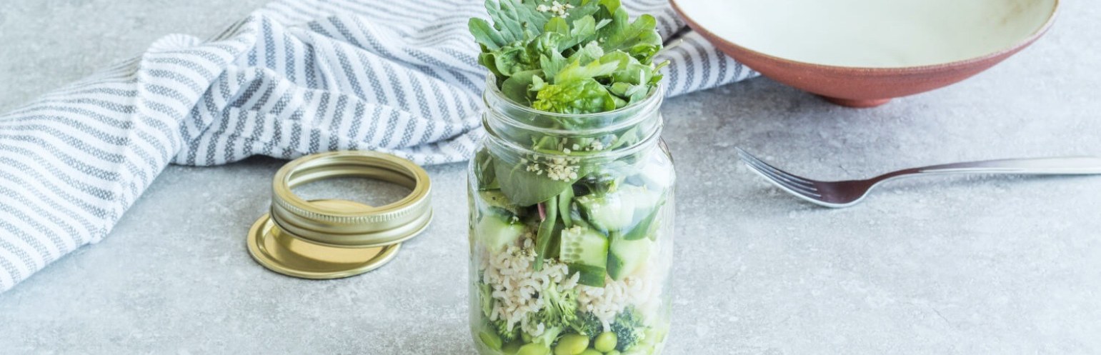 Green Goddess Mason Jar Salad