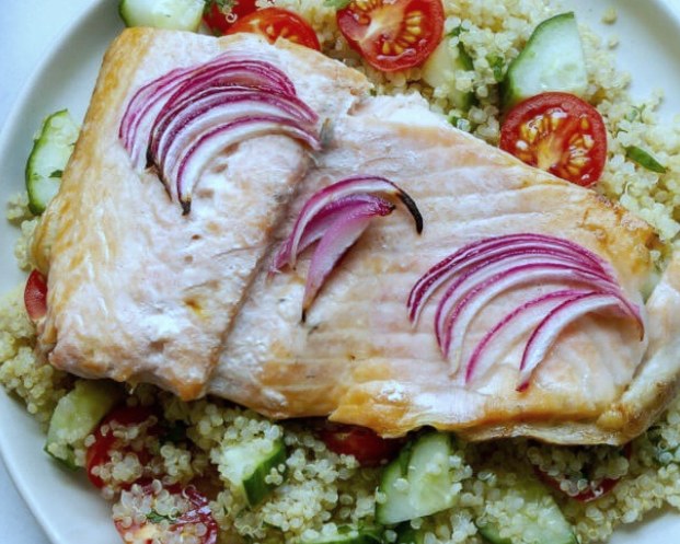 Salmon Quinoa Salad